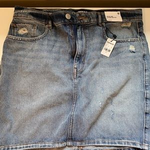 Express Jean Skirt